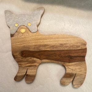 Anthropologie Dog Cutting board